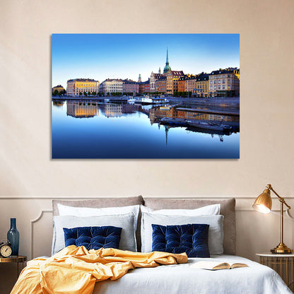 Gamla Stan Stockholm Skyline Wall Art