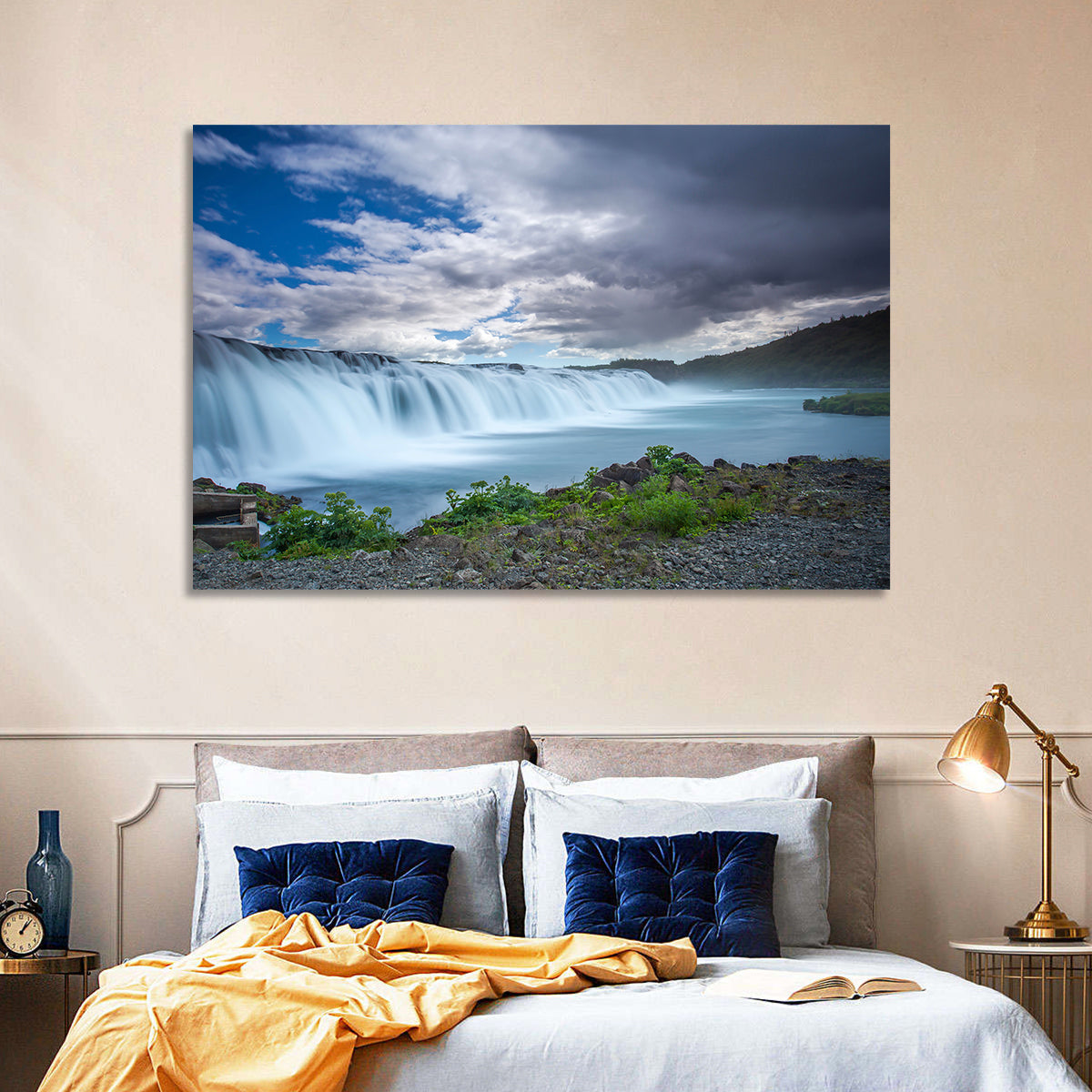 Faxi Waterfall, Iceland Wall Art