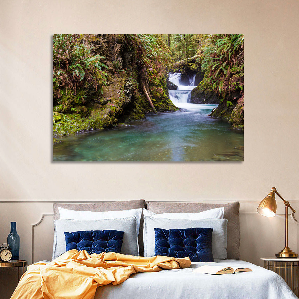 Willaby Creek Waterfall Wall Art