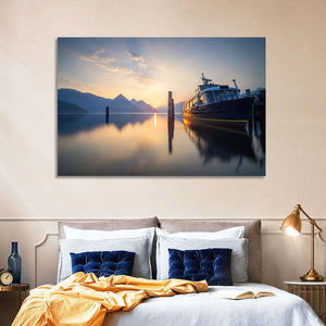 Lake Lucerne Sunset Wall Art