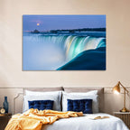 Horseshoe Falls by Moonlight Wall Art