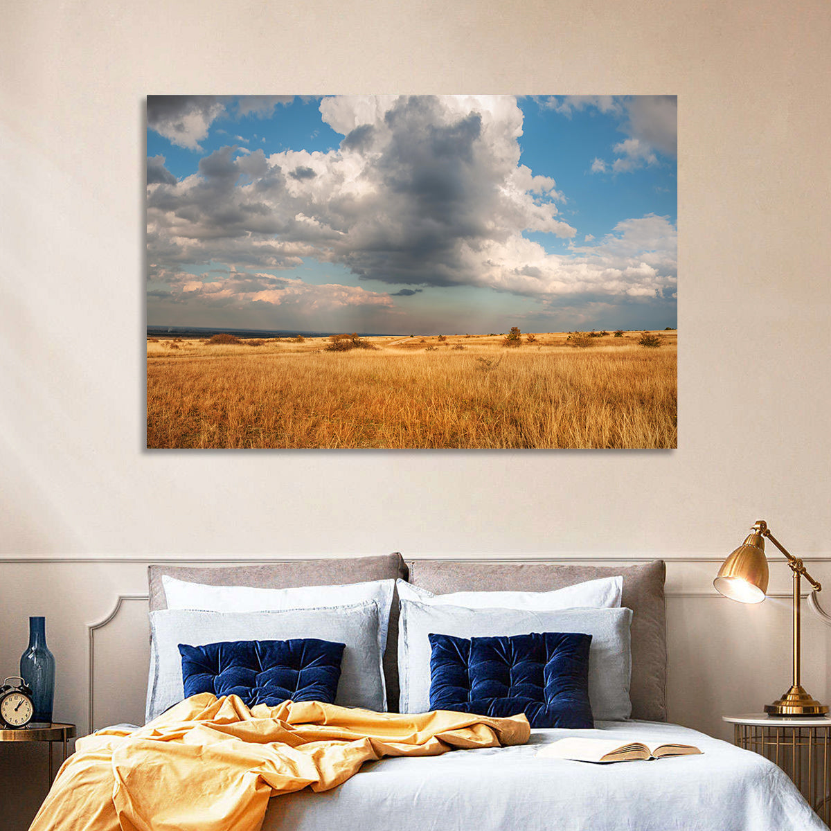 Golden Oklahoma Prairie Wall Art