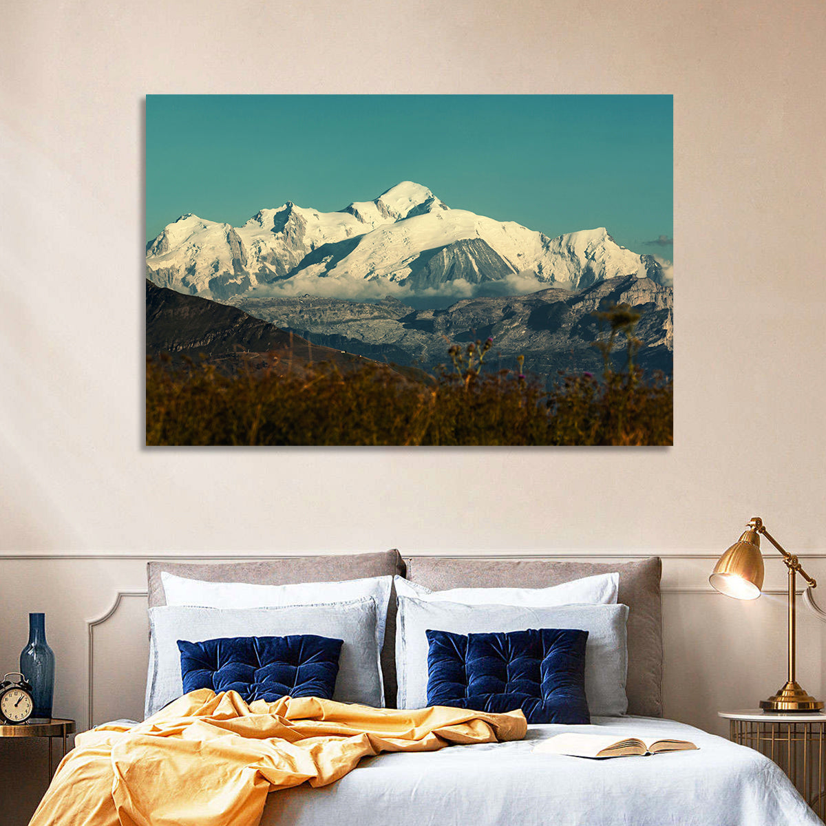 Snowy Mont Blanc Wall Art