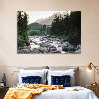 Snake River Mountain View Wall Art