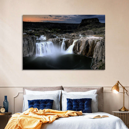 Shoshone Falls at Dusk Wall Art