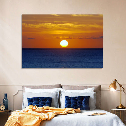 Golden Pacific Sunrise Wall Art