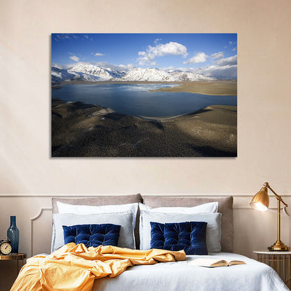 Lake Crowley Aerial View Wall Art