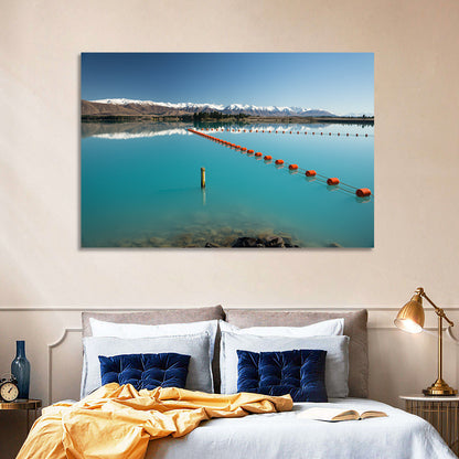 Lake Ruataniwha Reflection Wall Art