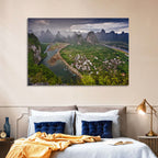 Laozhai Hill Karst Panorama Wall Art