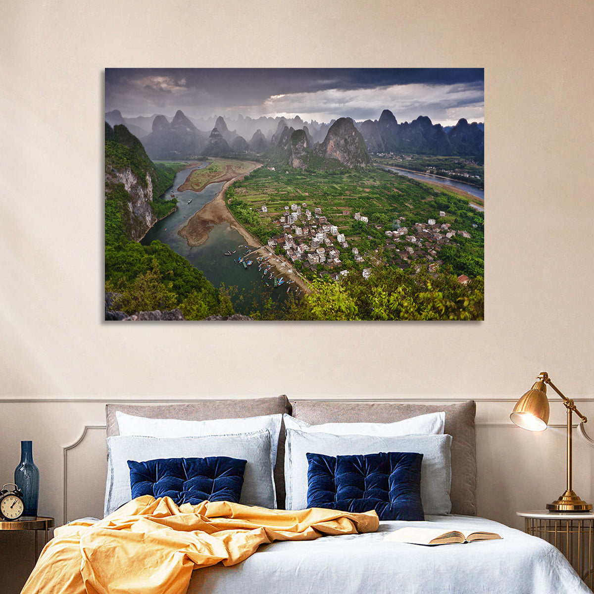 Laozhai Hill Karst Panorama Wall Art