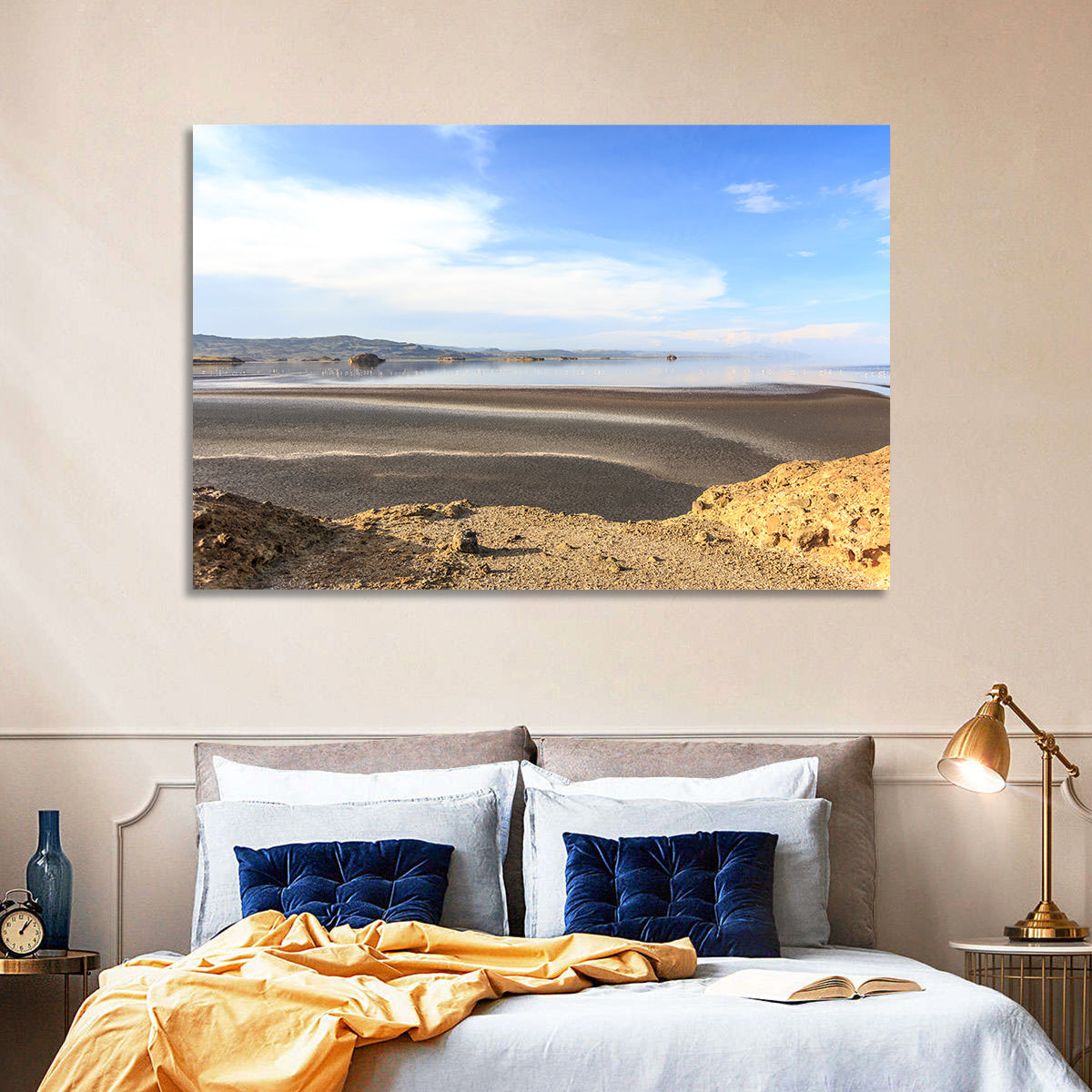Lake Natron Flamingos Wall Art