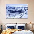 Sichuan Snowy Mountain Pass Wall Art