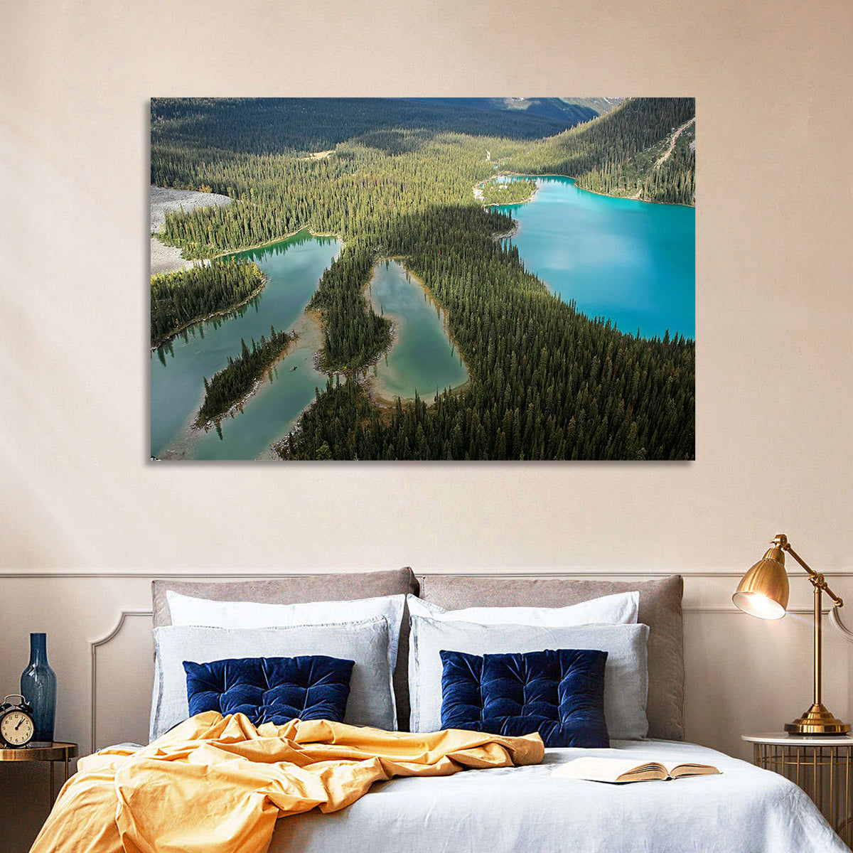 Mary and O Hara Lakes Wall Art