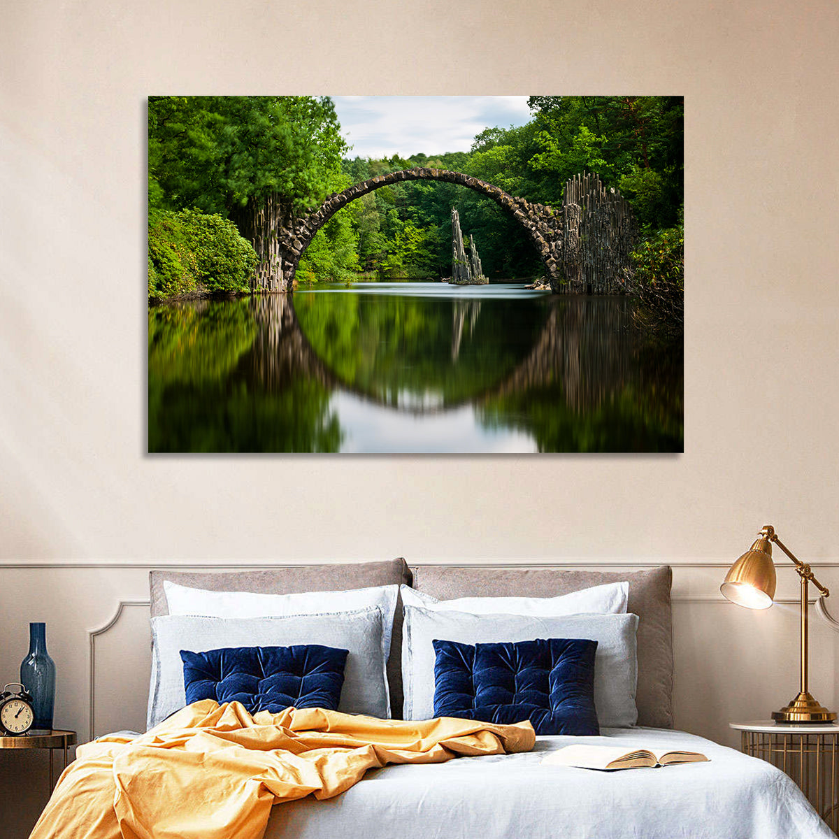Rakotzbrücke Devil's Bridge, Gablenz Wall Art