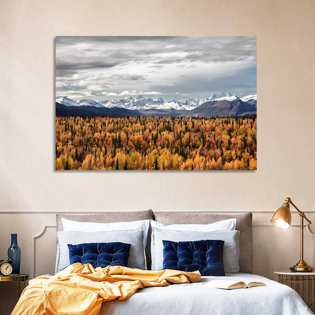 Talkeetna Autumn Landscape Wall Art