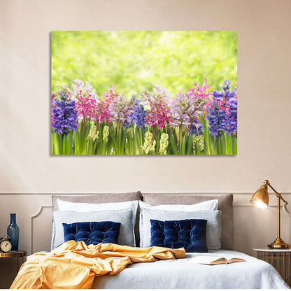 Hyacinth Cluster in Bloom Wall Art