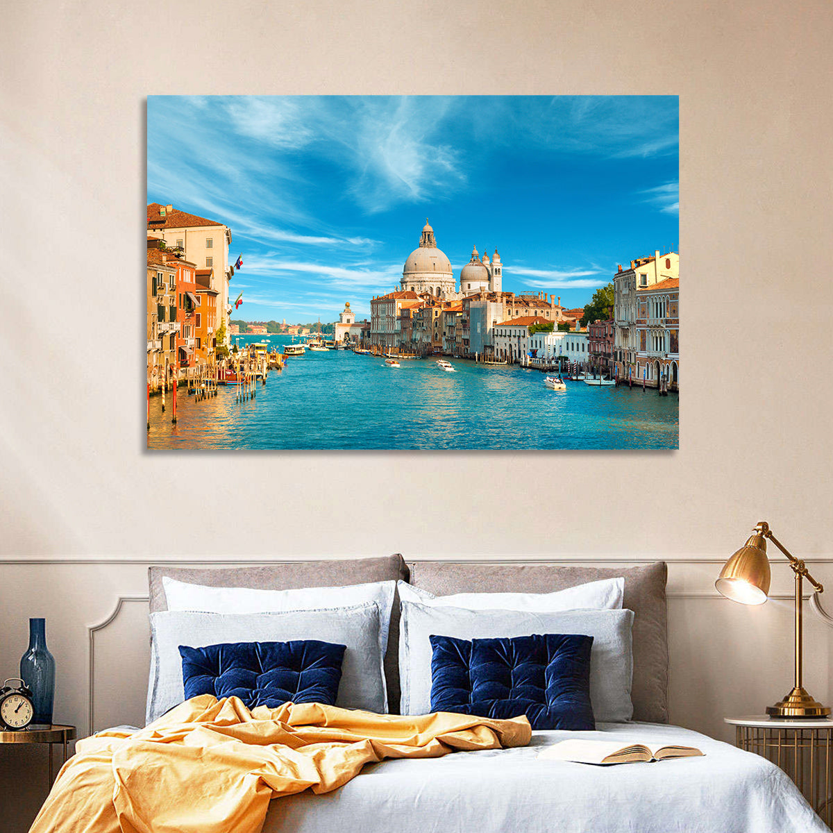 Venice Grand Canal and Santa Maria Della Salute Wall Art