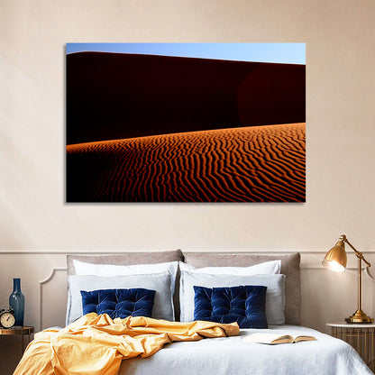 Golden Hour Sand Dunes Wall Art