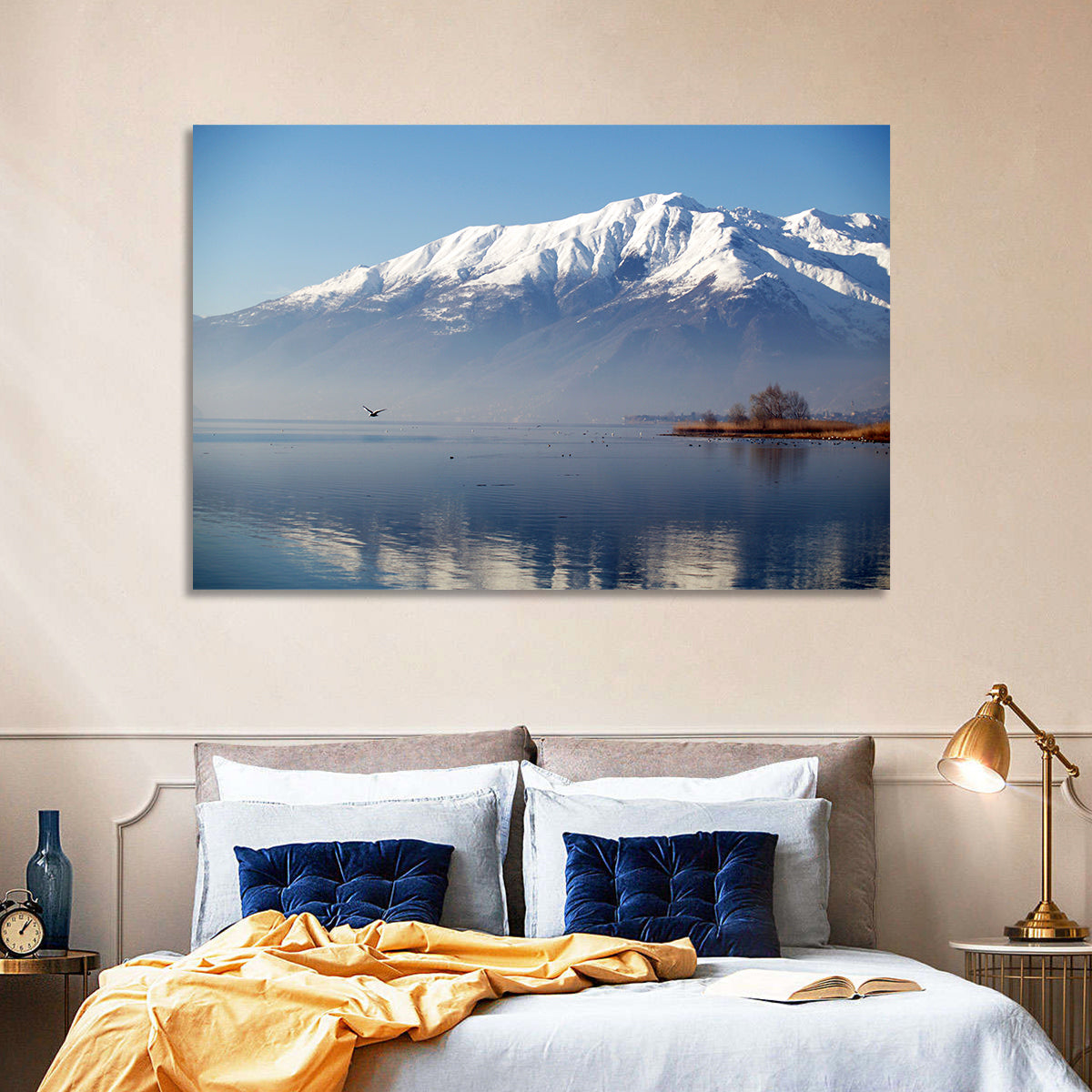 Lake Como Reflection Wall Art