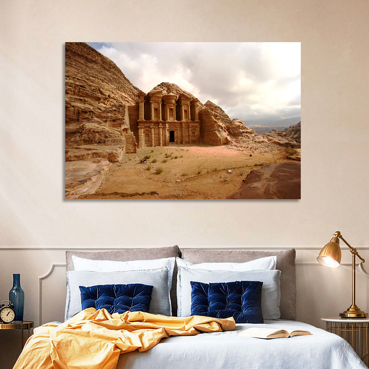 The Monastery of Petra, Jordan Wall Art