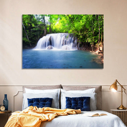 Erawan Waterfall Emerald Pool Wall Art