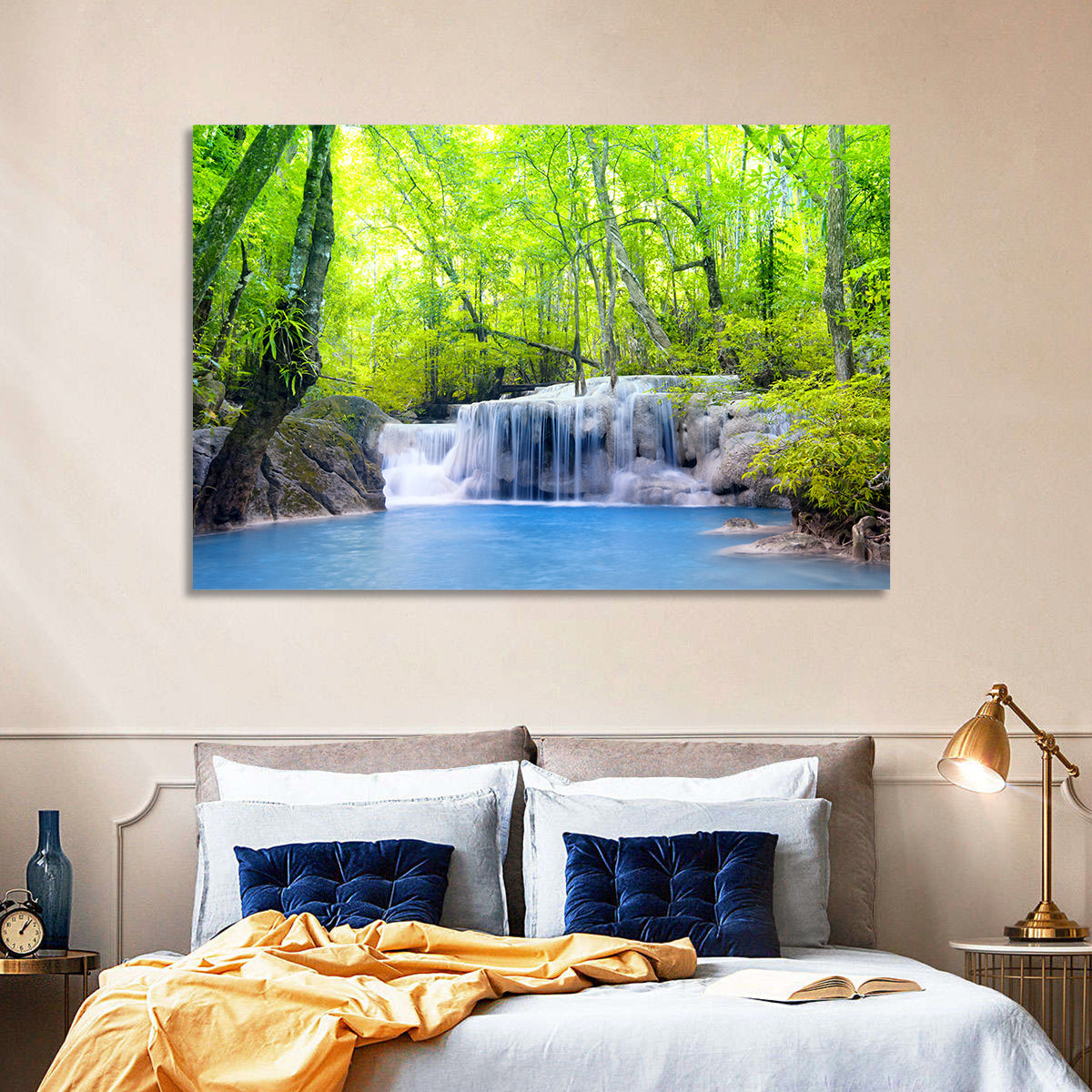 Erawan Waterfall Wall Art