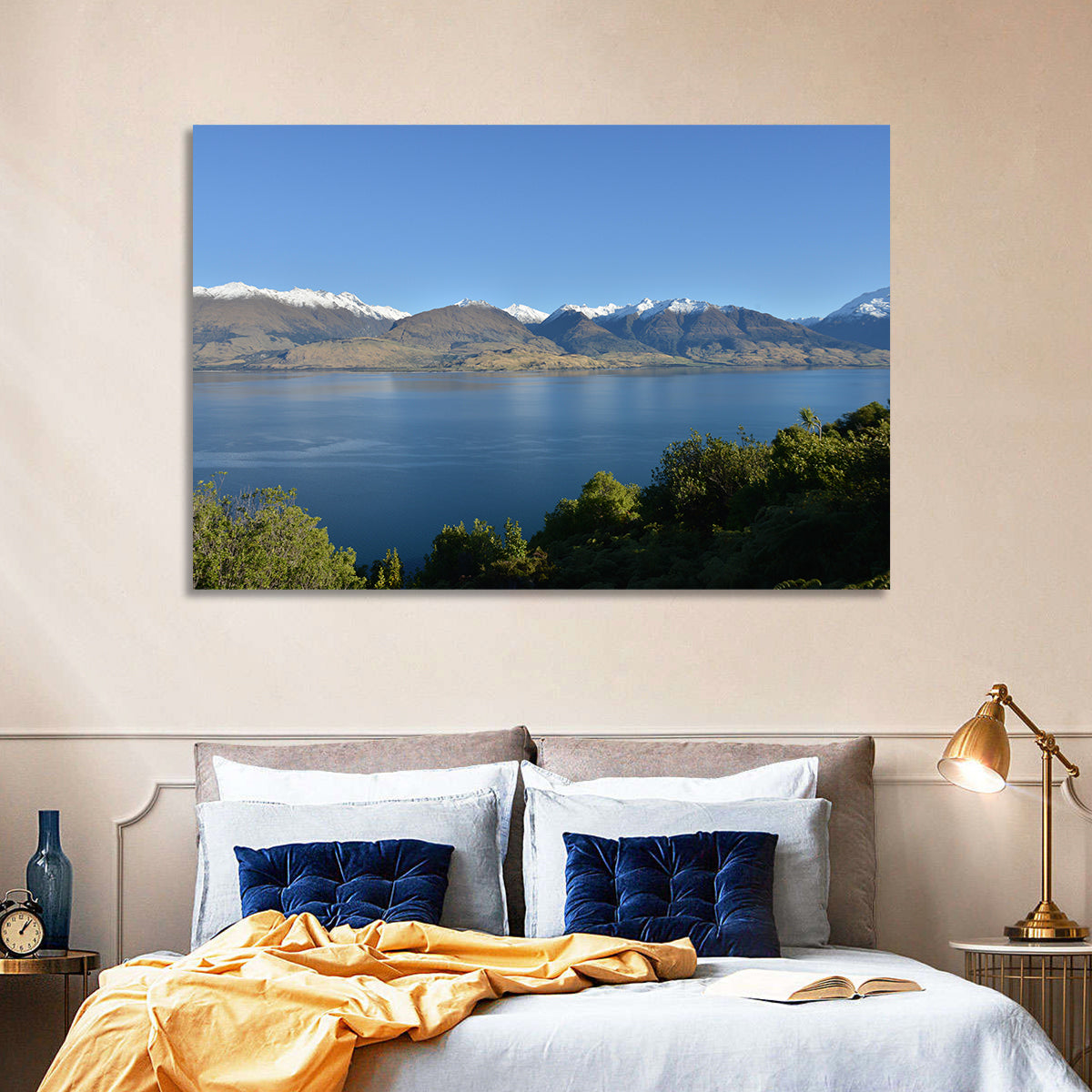 Wanaka Lake Reflection Wall Art