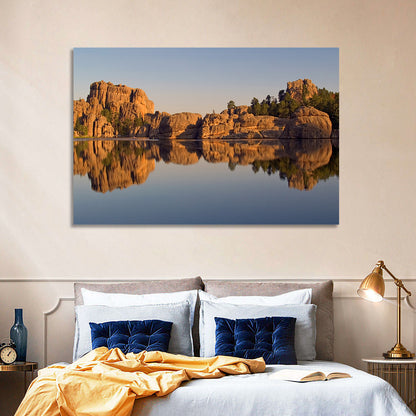 Sylvan Lake Reflection Wall Art