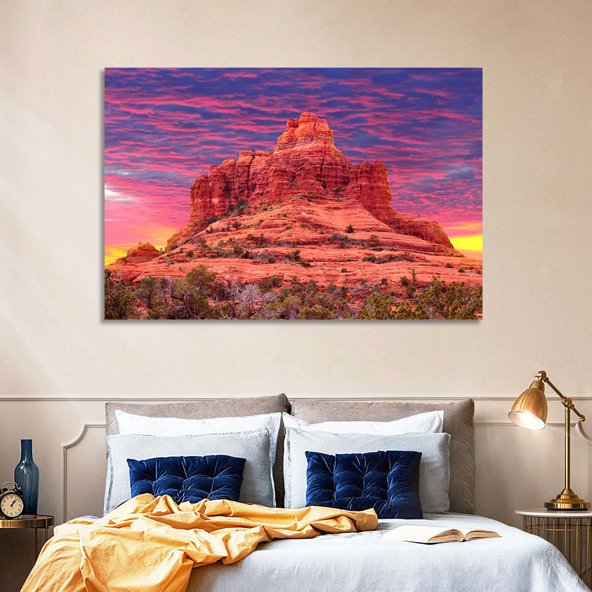 Bell Rock Sunset, Sedona Wall Art