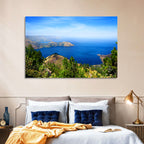 Lake Toba Aerial View Wall Art