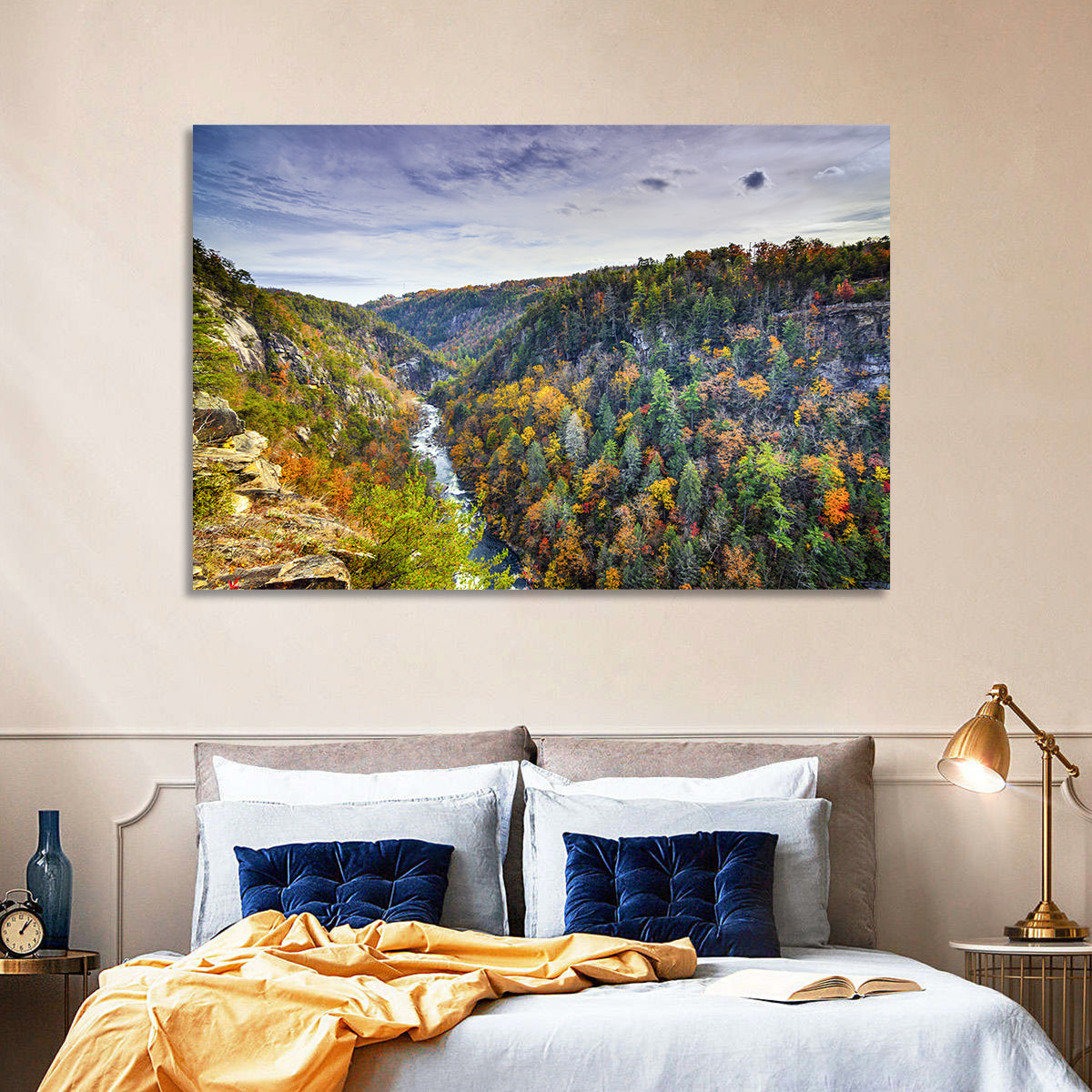 Tallulah Gorge Autumn Vista Wall Art
