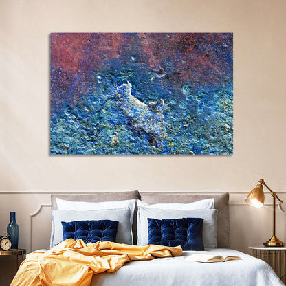 Weathered Metal Abstract Wall Art