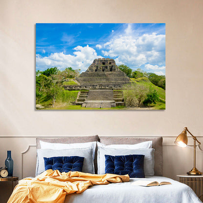 El Castillo at Xunantunich Wall Art