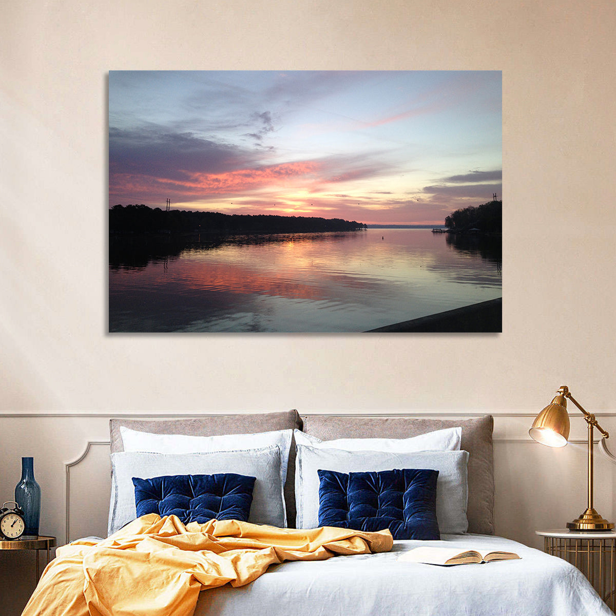 Lake Eufaula Sunset Wall Art