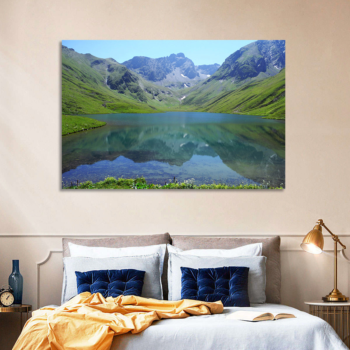 Urup Lake Reflection Wall Art