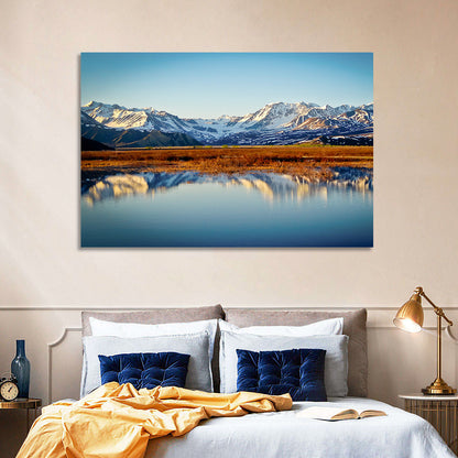 Summit Lake Reflection Wall Art