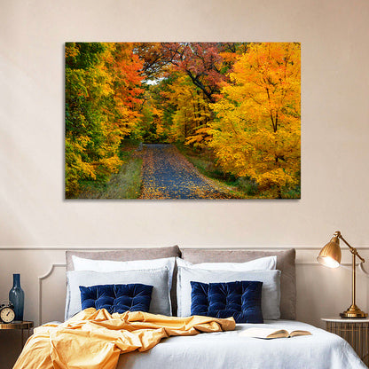 Wisconsin Autumn Park Wall Art