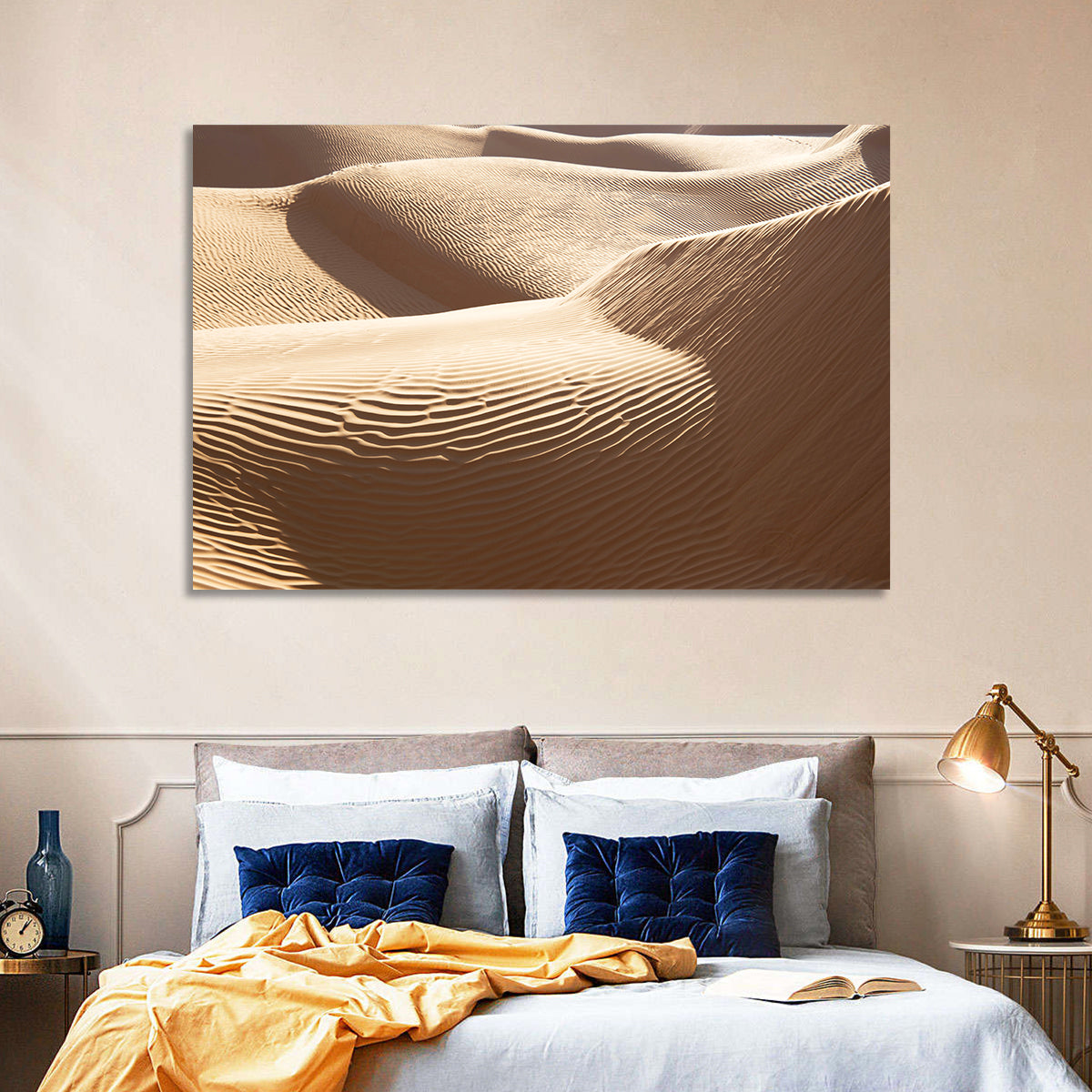 Sahara Sand Dunes Close-up Wall Art