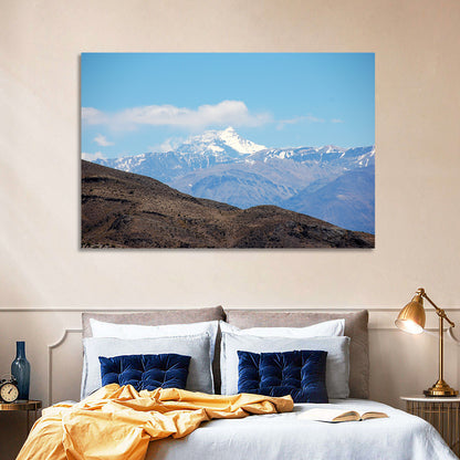Snow-capped Mount Aconcagua Wall Art