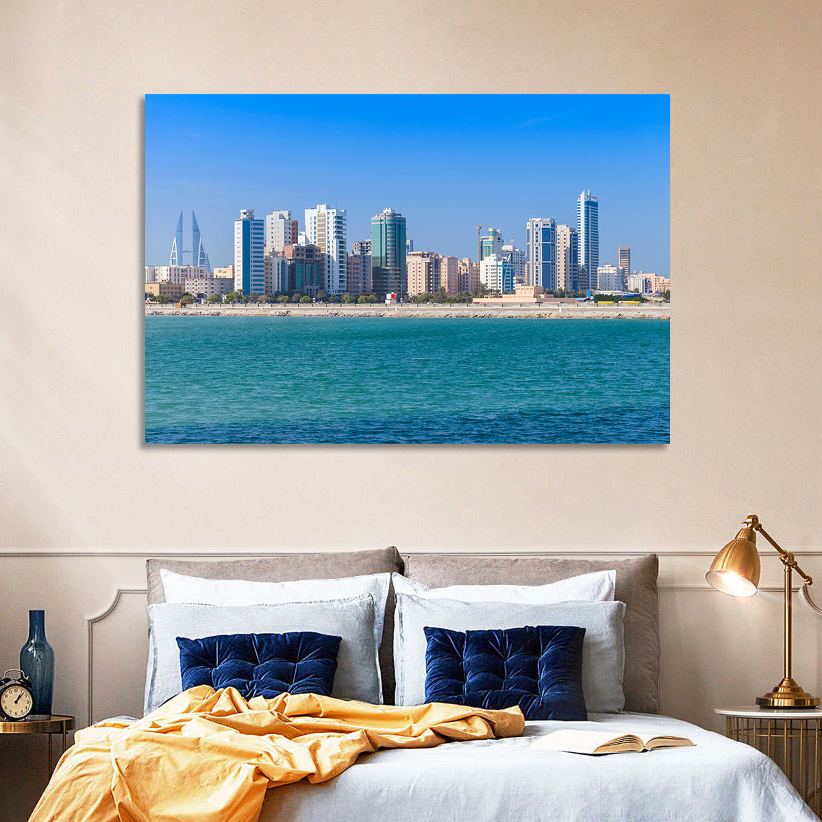 Manama Skyline, Bahrain Wall Art