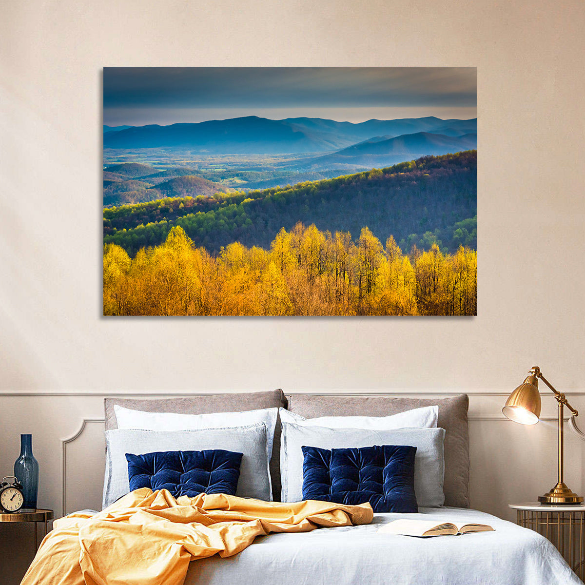 Shenandoah Golden Hour Ridge Wall Art