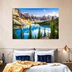 Moraine Lake Reflections Wall Art