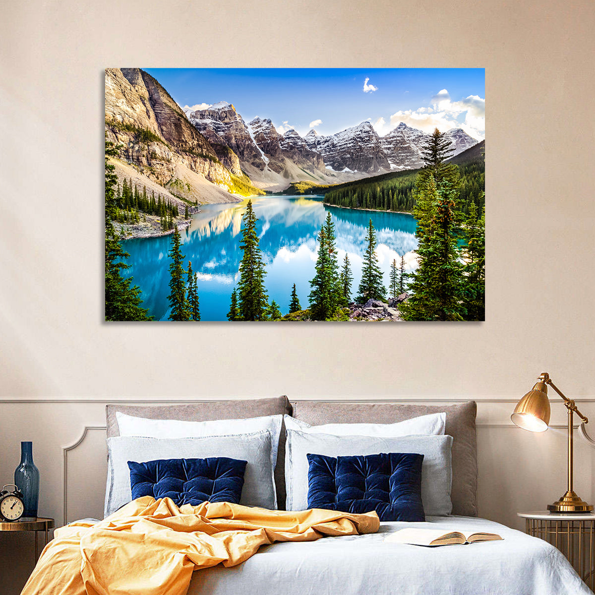 Moraine Lake Reflections Wall Art