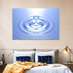 Heart-shaped Water Droplet Wall Art