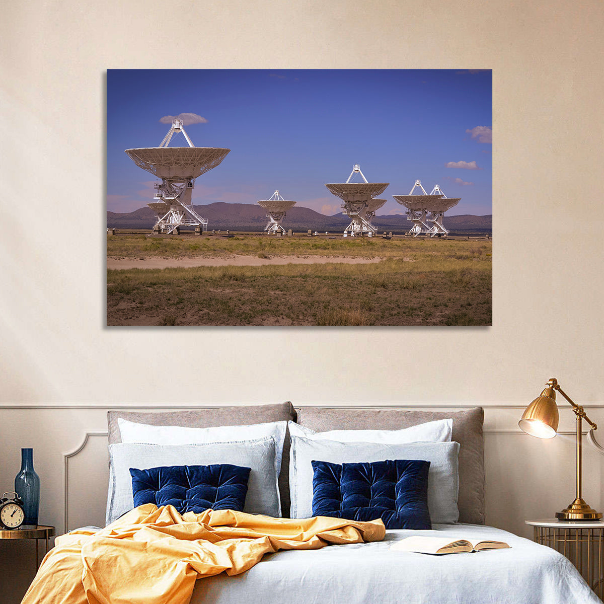 Very Large Array Radio Telescopes Wall Art
