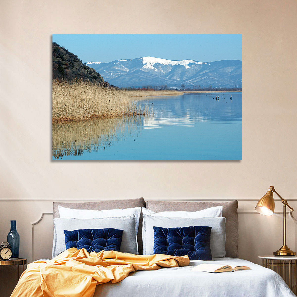 Prespa Lake Reflections Wall Art