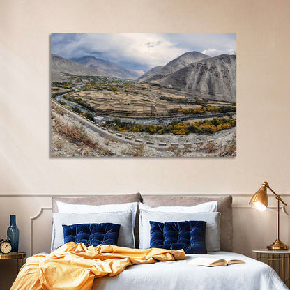 Autumn Valley, Afghanistan Wall Art