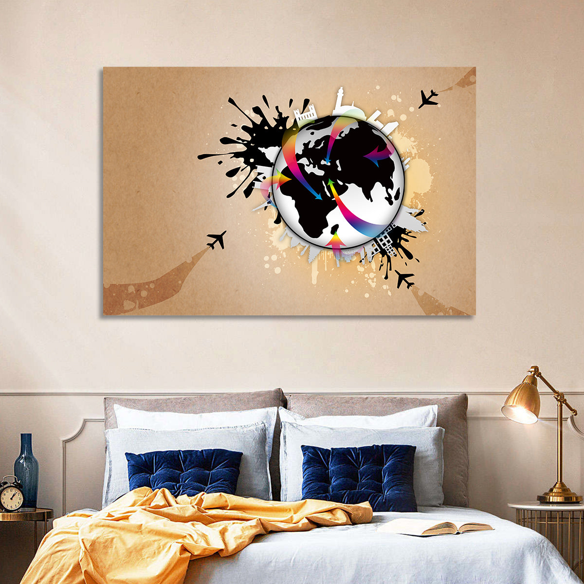 Global Travel Concept Wall Art