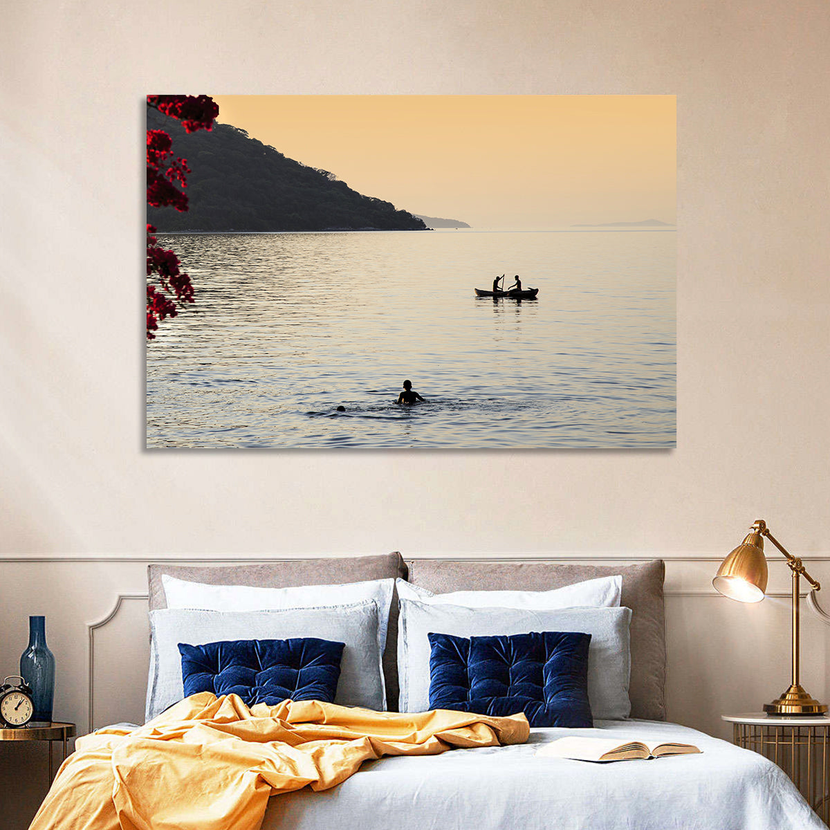 Lake Malawi Golden Hour Wall Art
