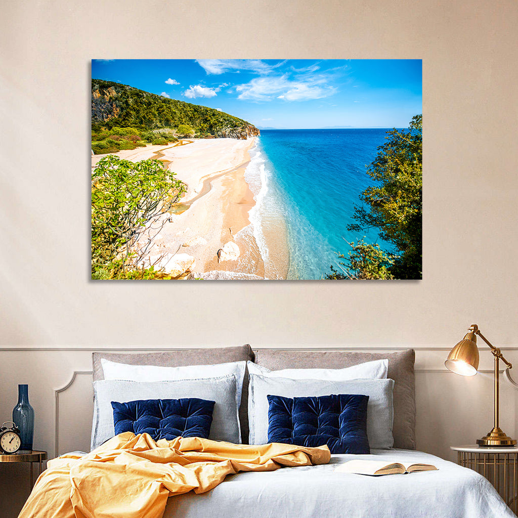 Mylopotamos Turquoise Beach Wall Art